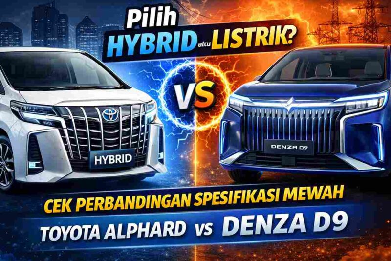 Toyota Alphard VS Denza D9