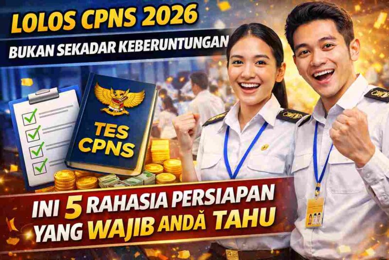 Lolos CPNS 2026 Bukan Sekadar Keberuntungan, Ini 5 Rahasia Persiapan yang Wajib Anda Tahu