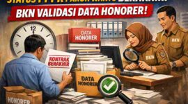 Status PPPK Paruh Waktu Berakhir, BKN Fokus Validasi Data Honorer demi Kejelasan Status