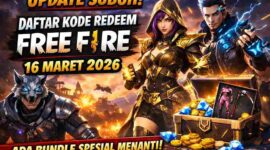 Update Subuh! Daftar Kode Redeem Free Fire 16 Maret 2026, Ada Bundle Spesial Menanti (Foto: AI)
