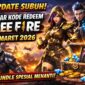 Update Subuh! Daftar Kode Redeem Free Fire 16 Maret 2026, Ada Bundle Spesial Menanti (Foto: AI)