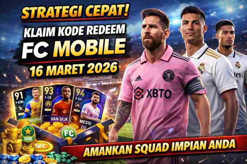 Strategi Cepat Klaim Kode Redeem FC Mobile 16 Maret 2026, Amankan Squad Impian Anda (Foto: AI)