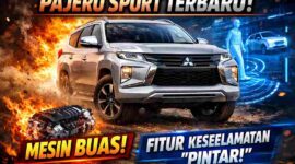 Mitsubishi Pajero Sport Terbaru Bawa Mesin Buas dan Fitur Keselamatan 'Pintar' (Foto: AI)