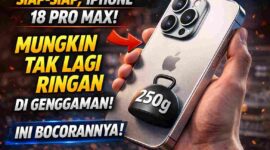 Siap-siap, iPhone 18 Pro Max Mungkin Tak Lagi Ringan di Genggaman, Ini Bocorannya (Foto: AI)