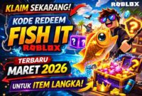 Klaim Sekarang! Kode Redeem Fish It Roblox Terbaru Maret 2026 untuk Item Langka (Foto: AI)