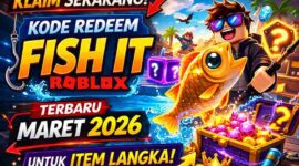 Klaim Sekarang! Kode Redeem Fish It Roblox Terbaru Maret 2026 untuk Item Langka (Foto: AI)
