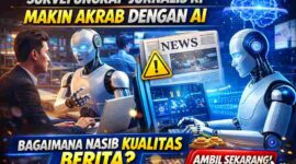 Survei Ungkap Jurnalis RI Makin Akrab dengan AI, Bagaimana Nasib Kualitas Berita?