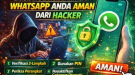 Lakukan 5 Langkah Ini agar WhatsApp Anda Aman dari Hacker (Foto: AI)