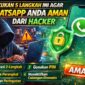 Lakukan 5 Langkah Ini agar WhatsApp Anda Aman dari Hacker (Foto: AI)