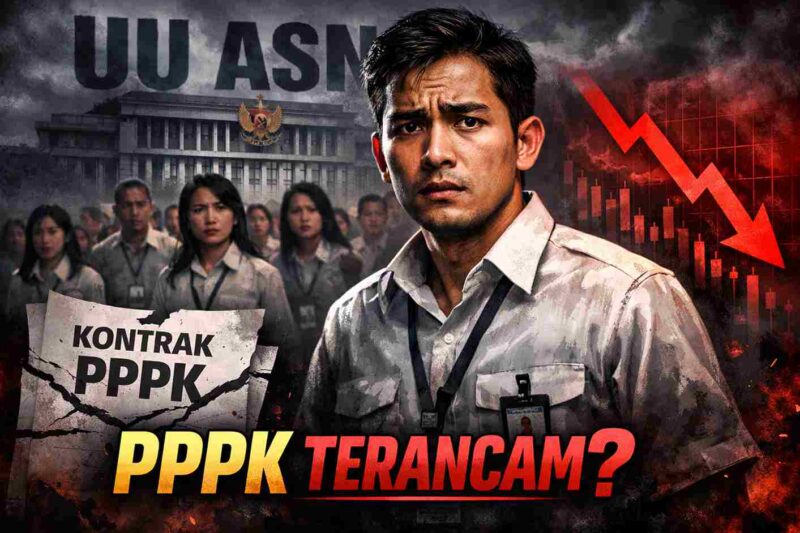 Dilema UU ASN: Ribuan Pegawai PPPK Terancam Tak Diperpanjang Akibat Krisis Fiskal (Foto: AI)