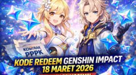 Daftar Kode Redeem Genshin Impact 18 Maret 2026 Paling Gress, Panen Primogems! (Foto: AI)