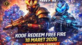 Deretan Kode Redeem Free Fire 18 Maret 2026 Siap Klaim, Borong Skin Langka! (Foto: AI)