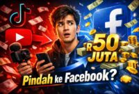 Facebook Siapkan Rp50 Juta Buat Tarik Kreator TikTok dan YouTube, Berani Pindah Lapak? (Foto: AI)