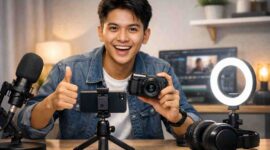 Kreator Pemula Wajib Punya: 5 Rekomendasi Gear Low Budget Hasil High Quality (Foto: AI)