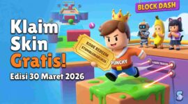  Borong Skin Epic! Ini Daftar Kode Redeem Stumble Guys Spesial 30 Maret 2026 (Foto: AI)
