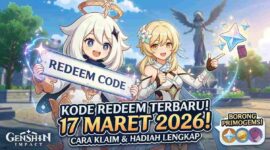 Borong Primogems! Kode Redeem Genshin Impact 17 Maret 2026 Terbaru dan Cara Klaimnya