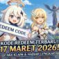 Borong Primogems! Kode Redeem Genshin Impact 17 Maret 2026 Terbaru dan Cara Klaimnya