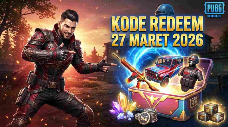 Kode Redeem PUBG Mobile 27 Maret 2026 Hadirkan Skin Eksklusif Gratis (Foto: AI)