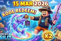 Intip Kode Redeem Fish It Roblox 15 Maret 2026 untuk Level Up Instan