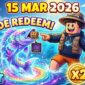 Intip Kode Redeem Fish It Roblox 15 Maret 2026 untuk Level Up Instan