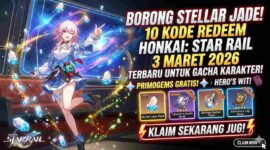 Borong Stellar Jade! 10 Kode Redeem Honkai Star Rail 3 Maret 2026 Terbaru untuk Gacha Karakter