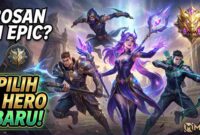 Bosan di Epic? Coba 5 Hero Mobile Legends Terbaru 2026 Ini untuk Gas ke Mythic! (Foto: AI)