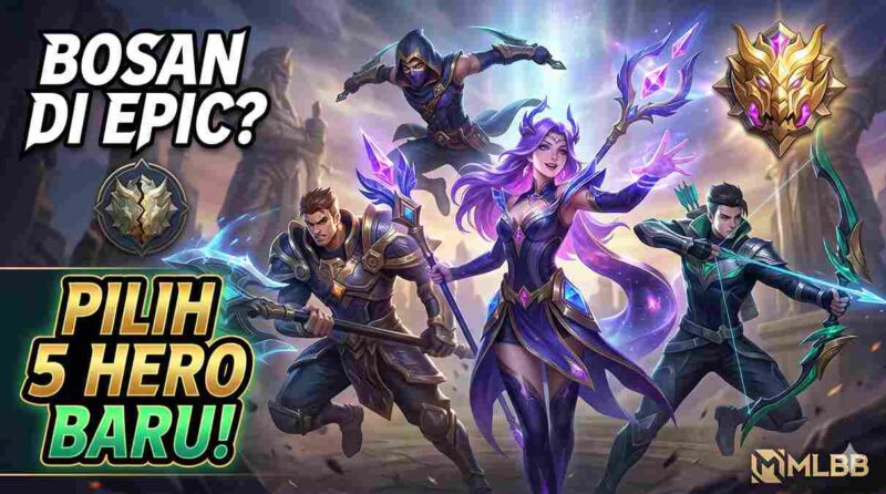Bosan di Epic? Coba 5 Hero Mobile Legends Terbaru 2026 Ini untuk Gas ke Mythic! (Foto: AI)