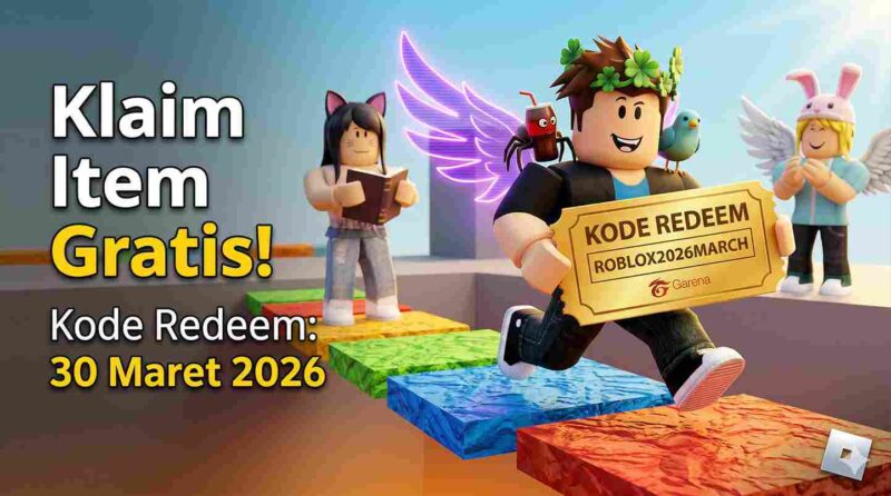 Koleksi Item Langka! Daftar Kode Redeem Roblox Terbaru 30 Maret 2026 yang Masih Aktif (Foto: AI)