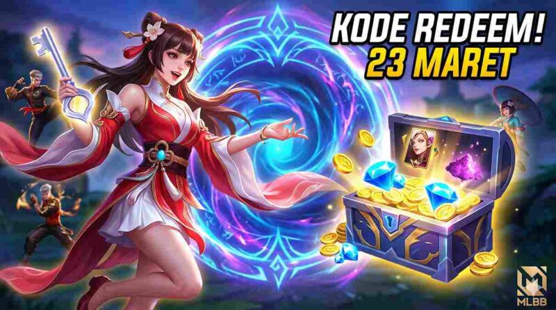 Jangan Sampai Limit, Cek Kode Redeem Mobile Legends Hari Ini 23 Maret 2026 (Foto: AI)