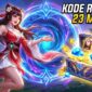Jangan Sampai Limit, Cek Kode Redeem Mobile Legends Hari Ini 23 Maret 2026 (Foto: AI)