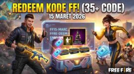 Update Spesial Minggu: Daftar 35 Kode Redeem Free Fire 15 Maret 2026 Siap Tukar di Garena