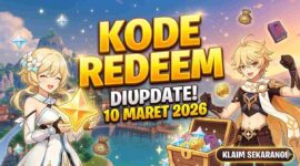 Kode Redeem Genshin Impact 10 Maret 2026 Terbaru, Klaim Sebelum Hangus