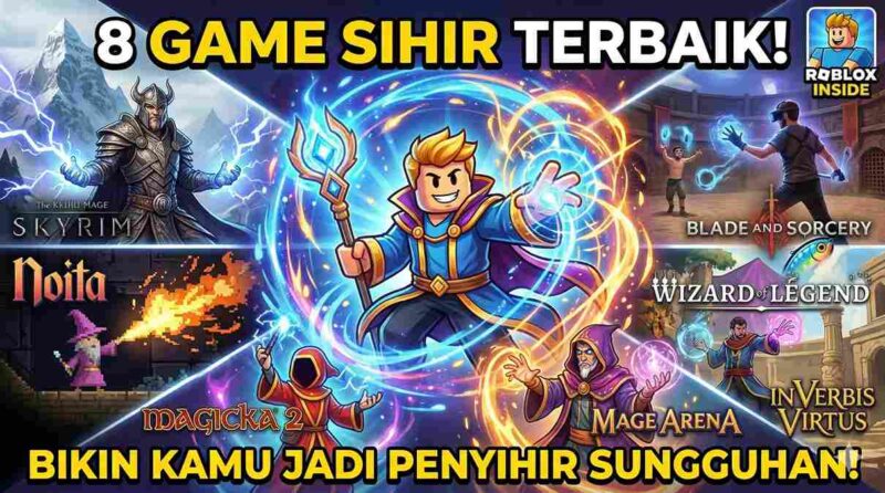 Inilah 8 Rekomendasi Game Sihir yang Bikin Kamu Merasa Jadi Penyihir Sungguhan