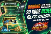 20 Kode Redeem FC Mobile Terbaru Maret 2026, Update Paling Gacor