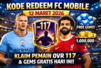 Kode Redeem FC Mobile 12 Maret 2026: Klaim Pemain OVR 117 dan Gems Gratis Hari Ini