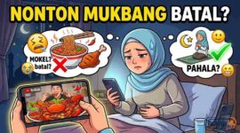 Lagi Lemas Lalu Nonton Mukbang, Apakah Puasanya Batal? Simak Penjelasannya