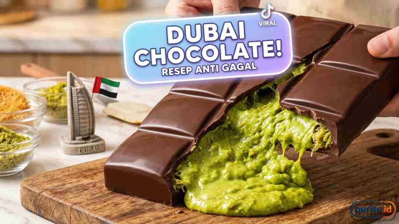 Viral di TikTok! Begini Langkah Mudah Bikin Dubai Chocolate Sendiri, Dijamin Anti Gagal (Foto: AI)