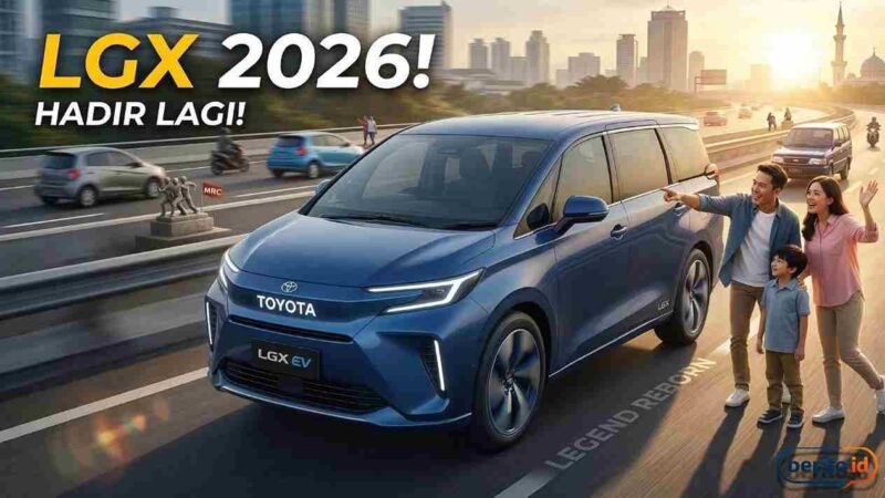 Toyota Kijang LGX 2026 Hadir Lebih Memukau