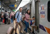 Tiket Mudik Lebaran (Foto: AI)