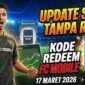 Update Skuad Tanpa Ribet, Klaim Kode Redeem FC Mobile 17 Maret 2026 Sebelum Limit
