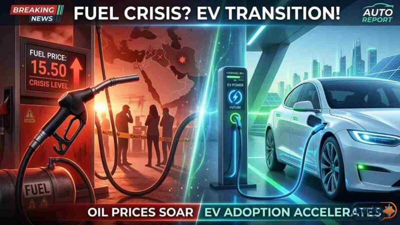 Imbas Konflik Timur Tengah: Pengguna BBM Mulai Lirik Kendaraan Listrik sebagai Solusi (Foto: AI)