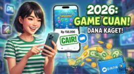 Game Penghasil Uang 2026 yang Benar-Benar Membayar ke Saldo DANA (Foto: AI)