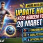 Update Hari Ini! Daftar Kode Redeem FC Mobile 20 Maret 2026, Skuad Auto Gacor dengan Reward EA Sports