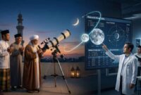 Sidang Isbat: Titik Temu Sains dan Agama dalam Menentukan Hari Besar Islam (Foto: AI)