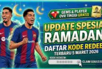 Update Spesial Ramadan! Daftar Kode Redeem FC Mobile Terbaru 5 Maret 2026