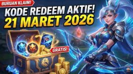 Buruan Klaim! Kode Redeem Mobile Legends ML 21 Maret 2026, Ada Fragment Hingga Battle Points (Foto: AI)
