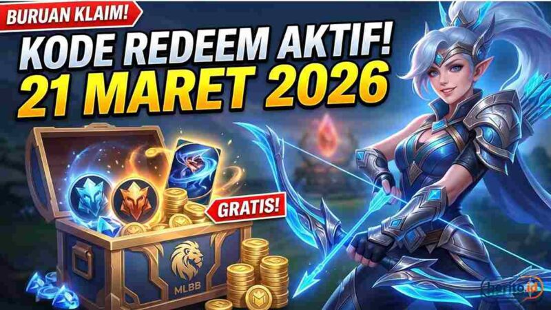 Buruan Klaim! Kode Redeem Mobile Legends ML 21 Maret 2026, Ada Fragment Hingga Battle Points (Foto: AI)