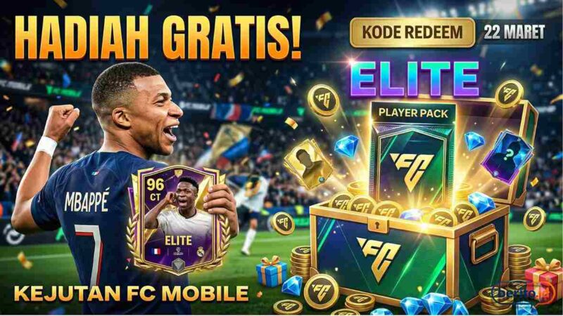 Kejutan Akhir Pekan! Kode Redeem FC Mobile 22 Maret 2026 Suguhkan Kartu Pemain Elite (Foto: AI)