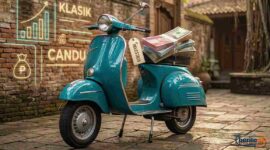 Hobi yang Jadi Investasi: Mengapa Vespa Klasik Semakin Tua Justru Semakin Gila Harganya? (Foto: AI)