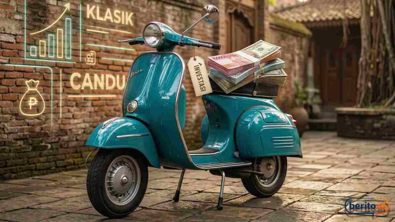 Hobi yang Jadi Investasi: Mengapa Vespa Klasik Semakin Tua Justru Semakin Gila Harganya? (Foto: AI)